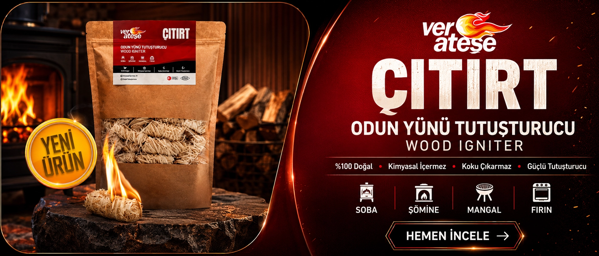 İzmir Kuzine Soba Şömine