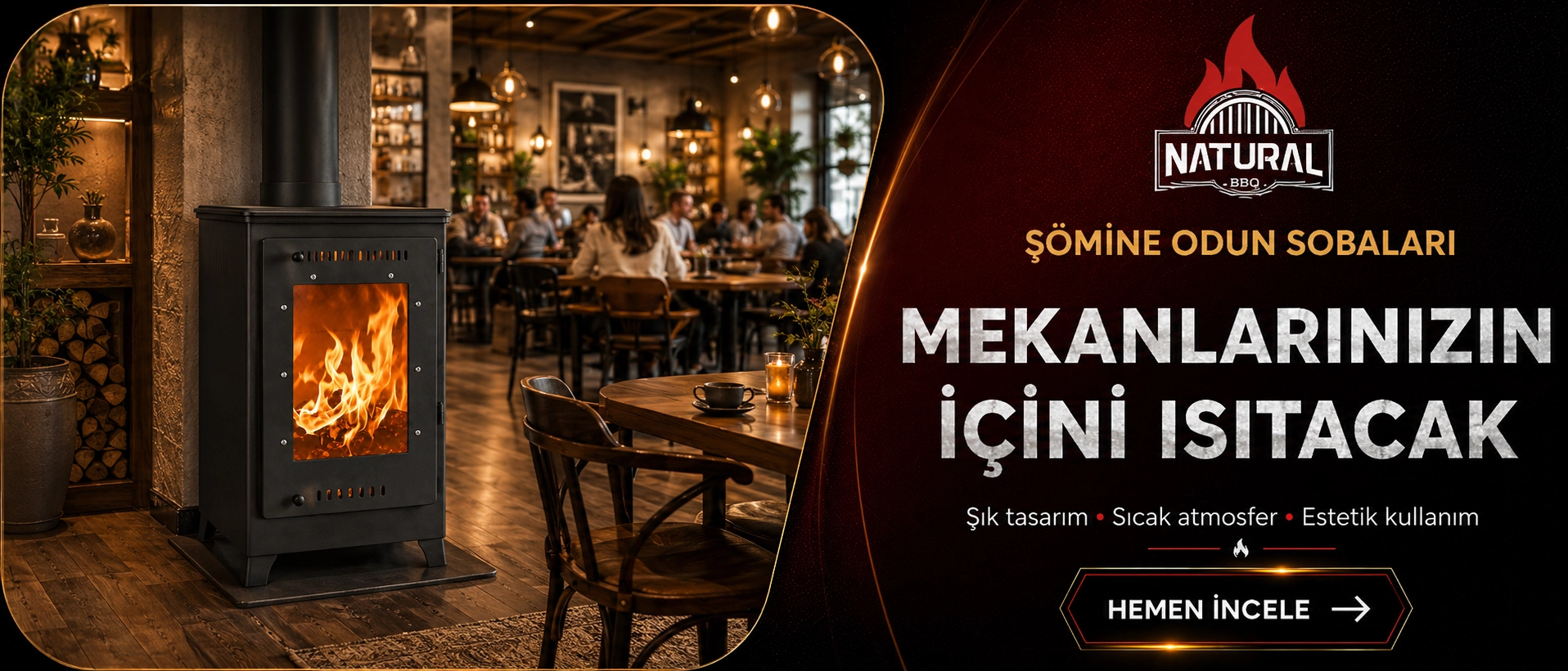 İzmir Kuzine Soba Şömine